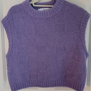 Lavender Sleeveless Sweater by Select